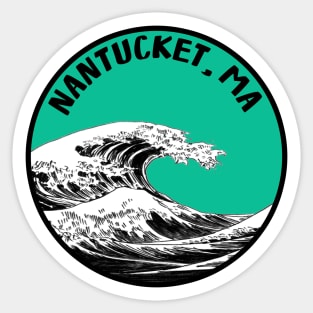 Nantucket Massachusetts Cape Cod Sticker